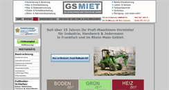 Desktop Screenshot of gsmiet.de