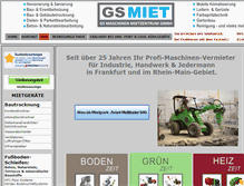 Tablet Screenshot of gsmiet.de